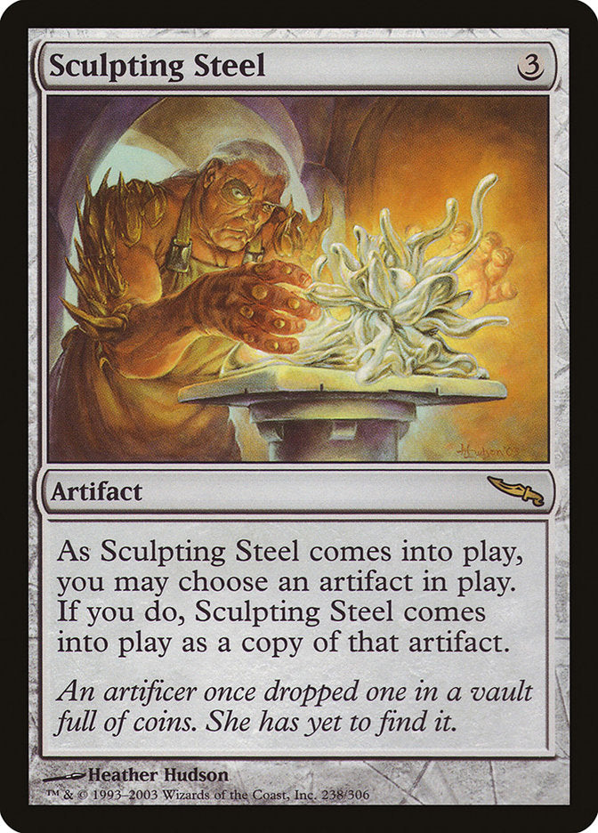 Sculpting Steel [Mirrodin] | Chromatic Games