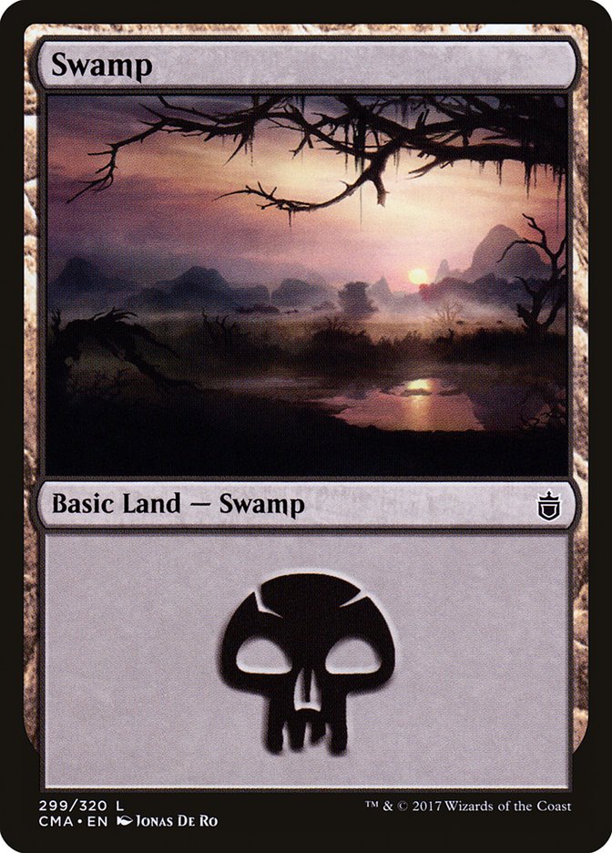 Swamp (299) [Commander Anthology] | Chromatic Games