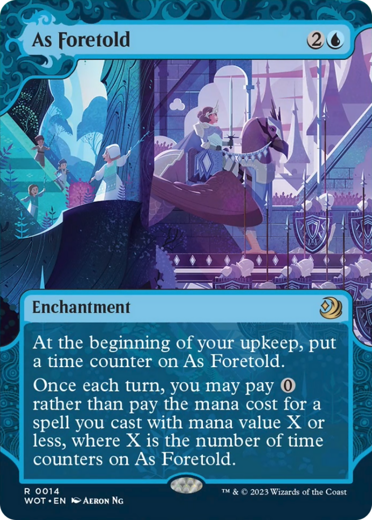 As Foretold [Wilds of Eldraine: Enchanting Tales] | Chromatic Games