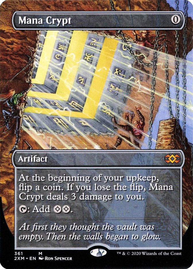 Mana Crypt (Toppers) [Double Masters] | Chromatic Games