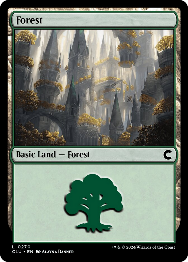 Forest (0270) [Ravnica: Clue Edition] | Chromatic Games