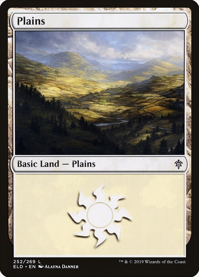 Plains (252) [Throne of Eldraine] | Chromatic Games