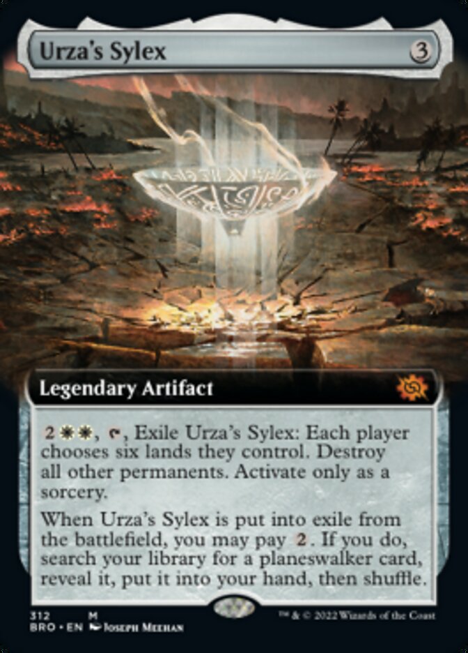 Urza's Sylex (Extended Art) [The Brothers' War] | Chromatic Games