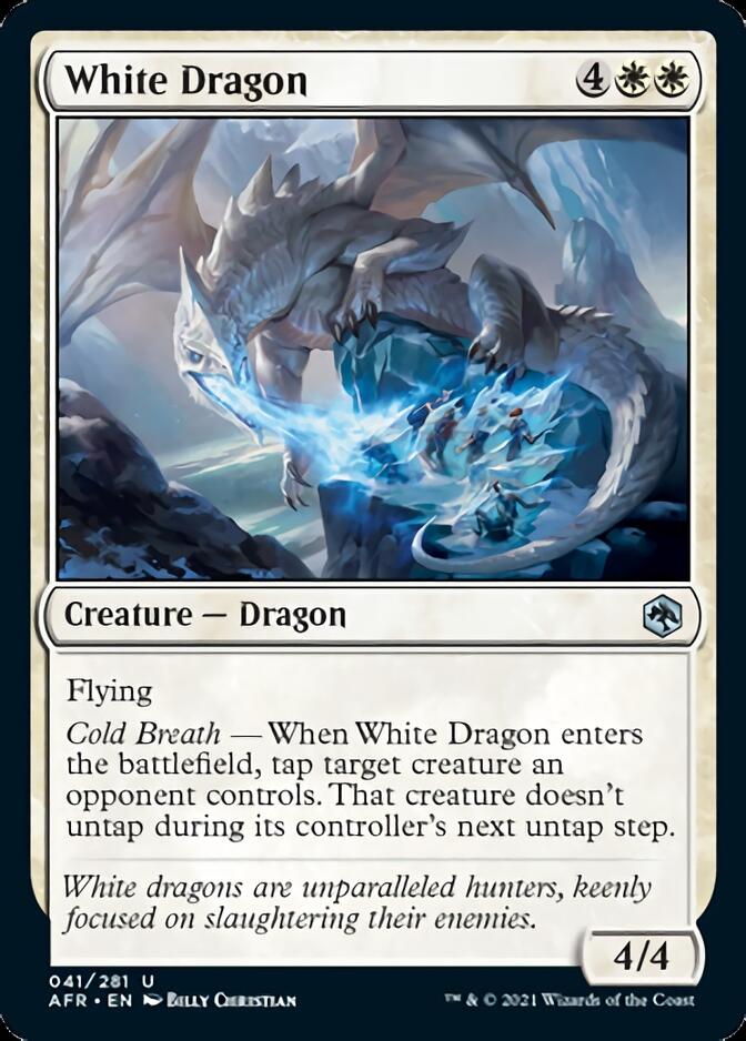 White Dragon [Dungeons & Dragons: Adventures in the Forgotten Realms] | Chromatic Games