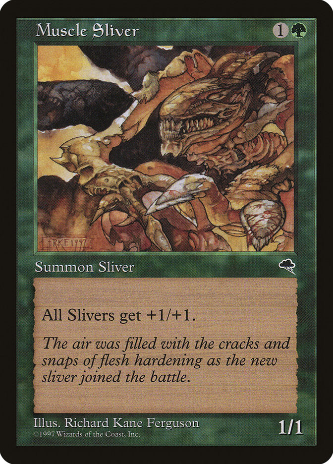 Muscle Sliver [Tempest] | Chromatic Games