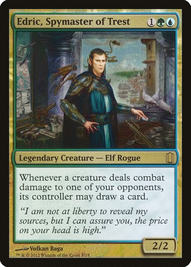 Edric, Spymaster of Trest [Commander's Arsenal] | Chromatic Games