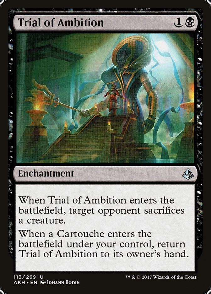 Trial of Ambition [Amonkhet] | Chromatic Games