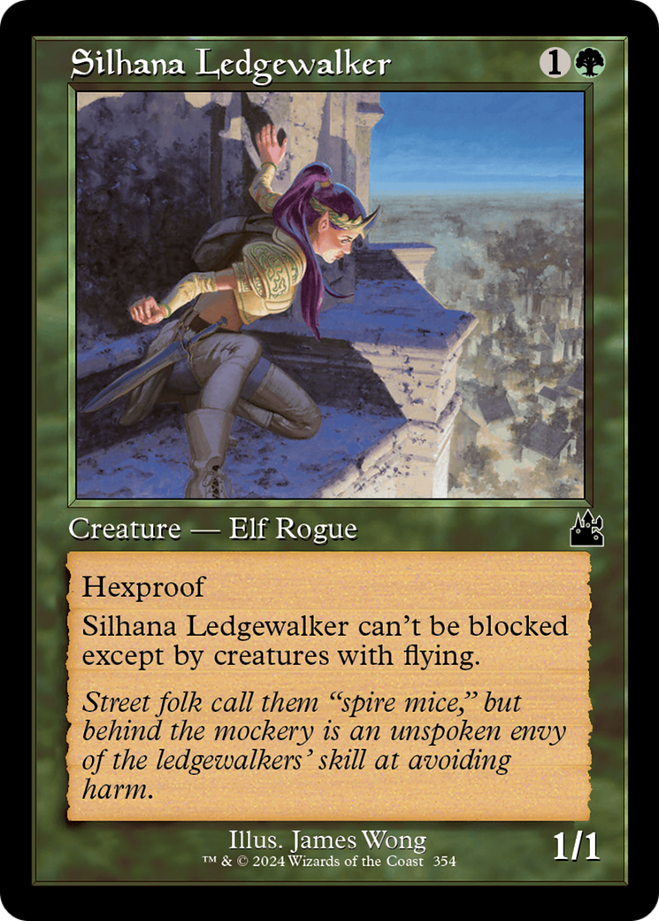 Silhana Ledgewalker (Retro Frame) [Ravnica Remastered] | Chromatic Games