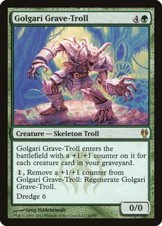 Golgari Grave-Troll [Duel Decks: Izzet vs. Golgari] | Chromatic Games