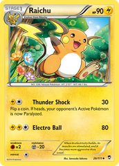 Raichu (28/111) [XY: Furious Fists] | Chromatic Games