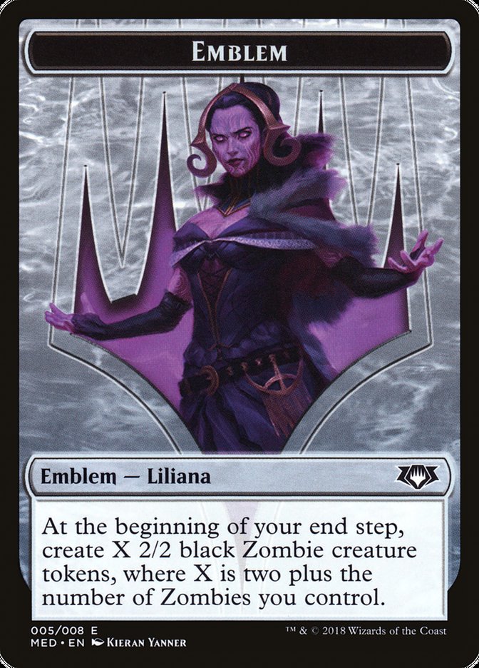 Liliana, the Last Hope Emblem [Mythic Edition Tokens] | Chromatic Games