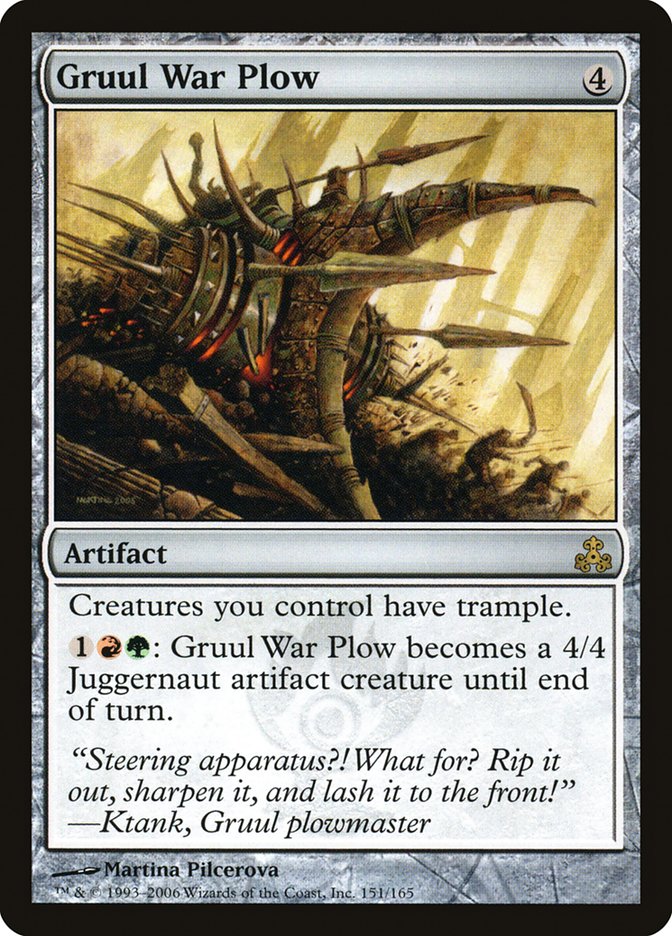 Gruul War Plow [Guildpact] | Chromatic Games