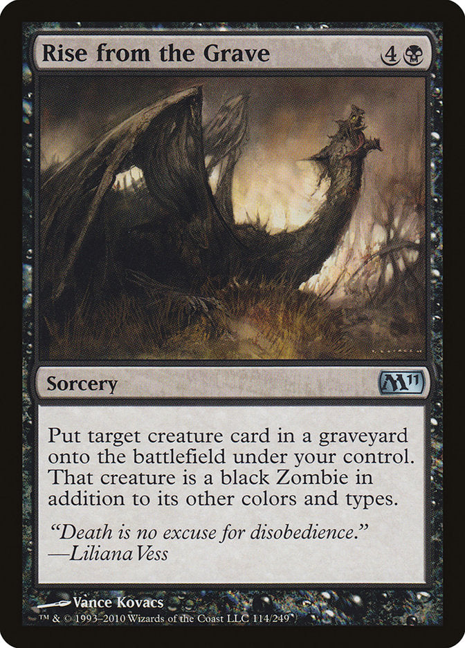 Rise from the Grave [Magic 2011] | Chromatic Games