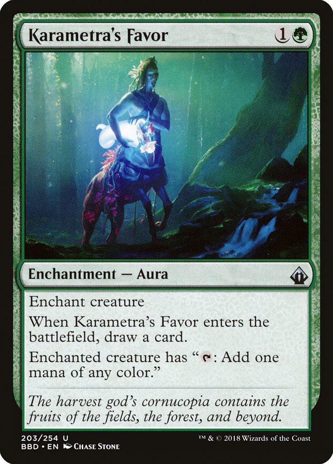 Karametra's Favor [Battlebond] | Chromatic Games