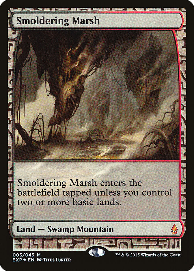 Smoldering Marsh [Zendikar Expeditions] | Chromatic Games