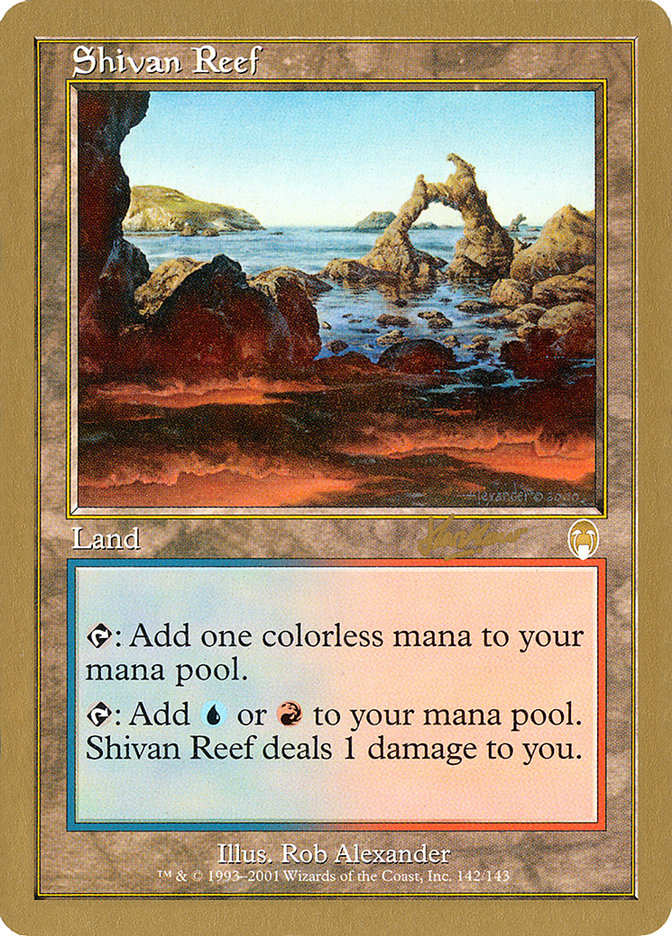 Shivan Reef (Sim Han How) [World Championship Decks 2002] | Chromatic Games