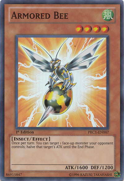 Armored Bee [PRC1-EN007] Super Rare | Chromatic Games