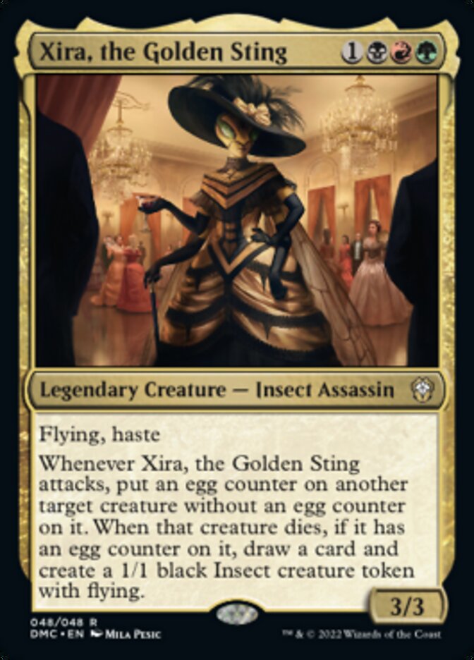 Xira, the Golden Sting [Dominaria United Commander] | Chromatic Games