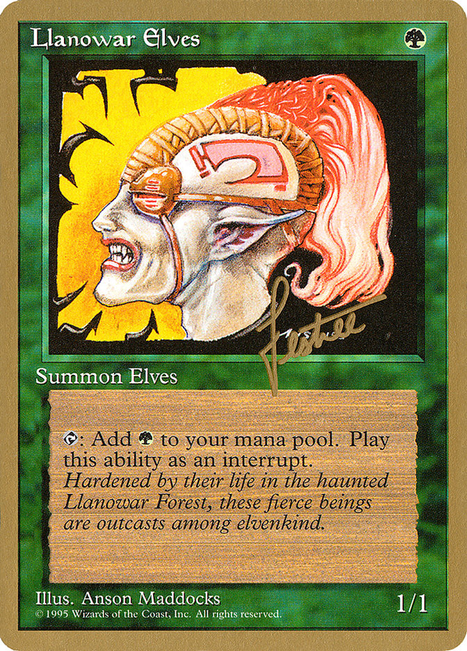 Llanowar Elves (Bertrand Lestree) [Pro Tour Collector Set] | Chromatic Games