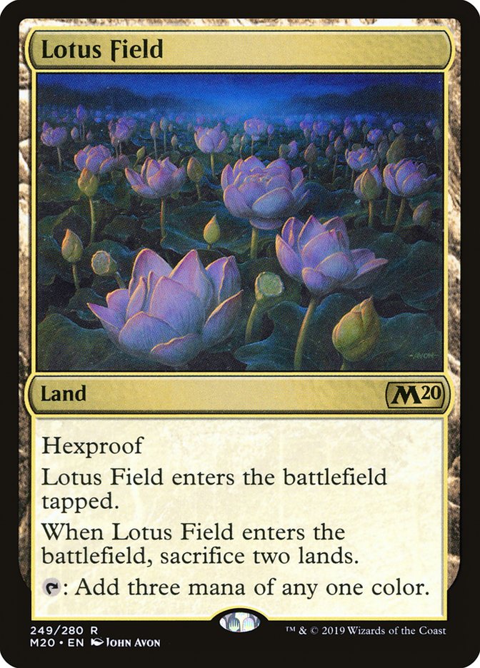 Lotus Field [Core Set 2020] | Chromatic Games