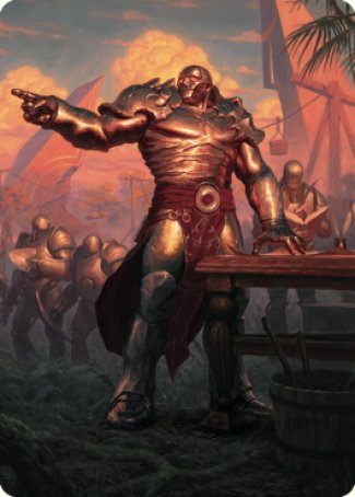 Karn, Living Legacy Art Card 1 [Dominaria United Art Series] | Chromatic Games