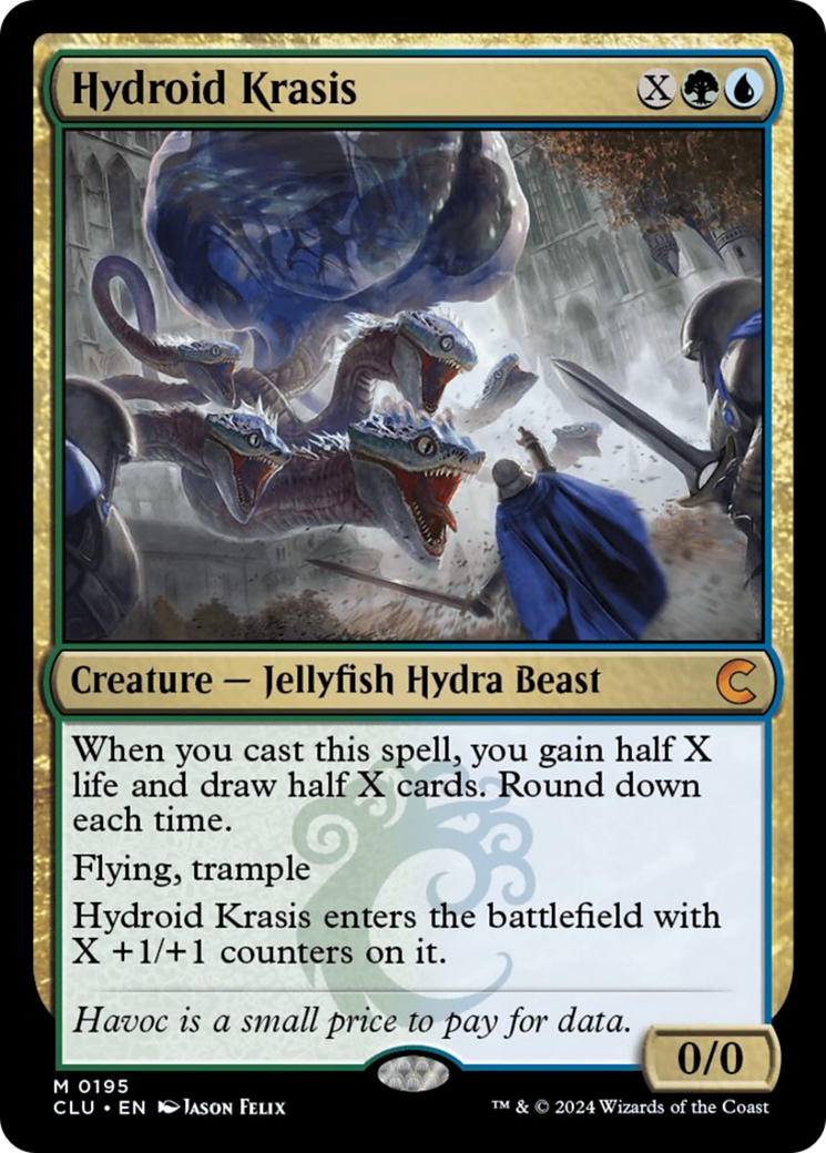 Hydroid Krasis [Ravnica: Clue Edition] | Chromatic Games