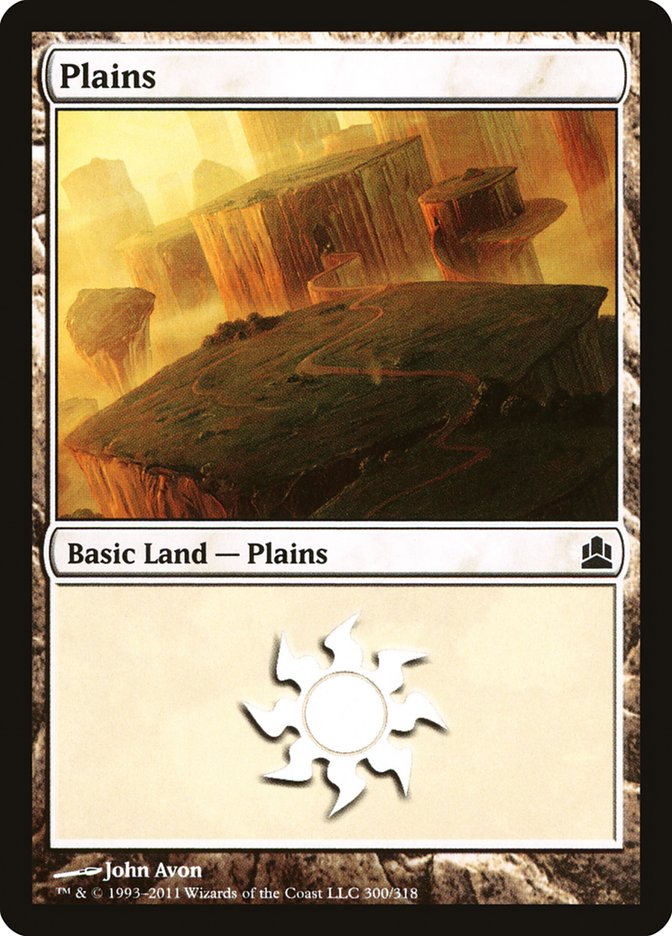 Plains (300) [Commander 2011] | Chromatic Games