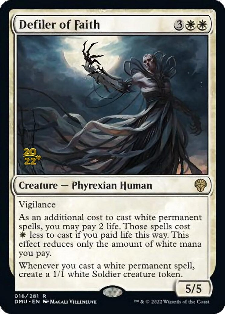 Defiler of Faith [Dominaria United Prerelease Promos] | Chromatic Games