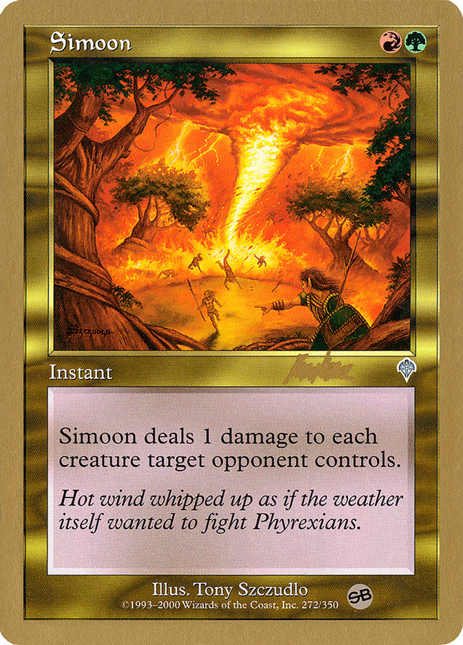 Simoon (Brian Kibler) (SB) [World Championship Decks 2002] | Chromatic Games