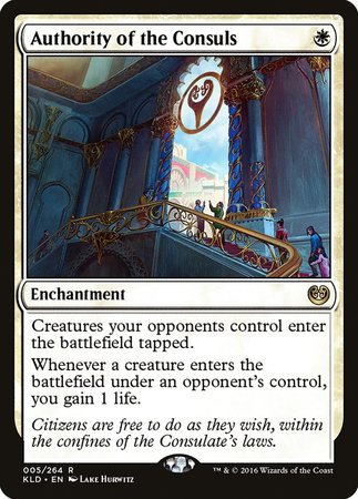 Authority of the Consuls [Kaladesh] | Chromatic Games