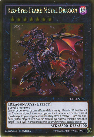 Red-Eyes Flare Metal Dragon [PGL3-EN078] Gold Rare | Chromatic Games