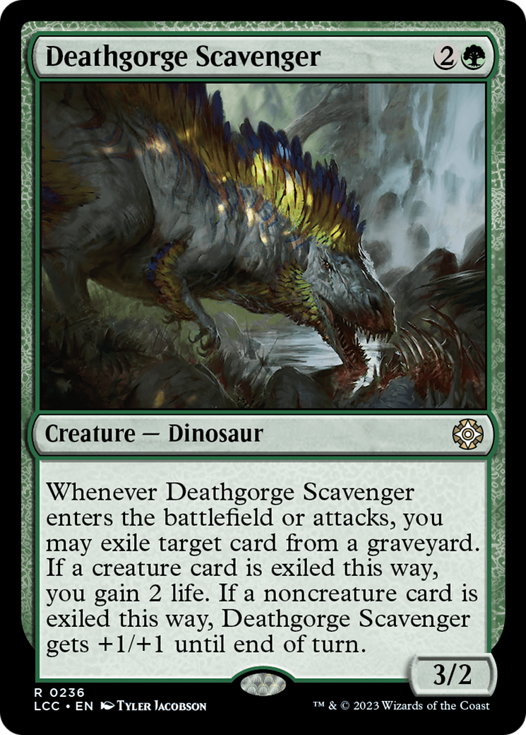 Deathgorge Scavenger [The Lost Caverns of Ixalan Commander] | Chromatic Games