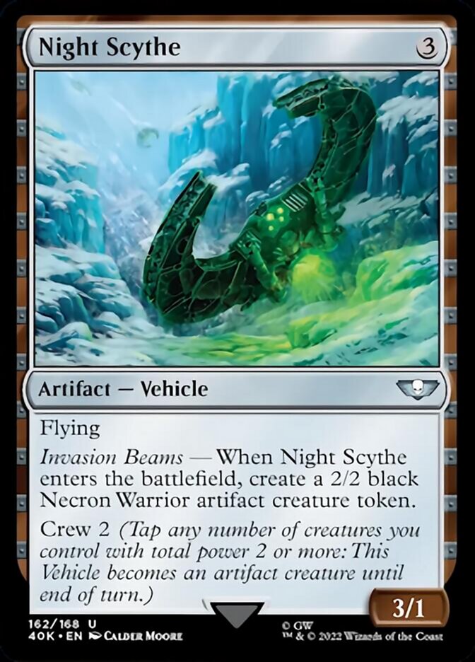 Night Scythe (Surge Foil) [Warhammer 40,000] | Chromatic Games