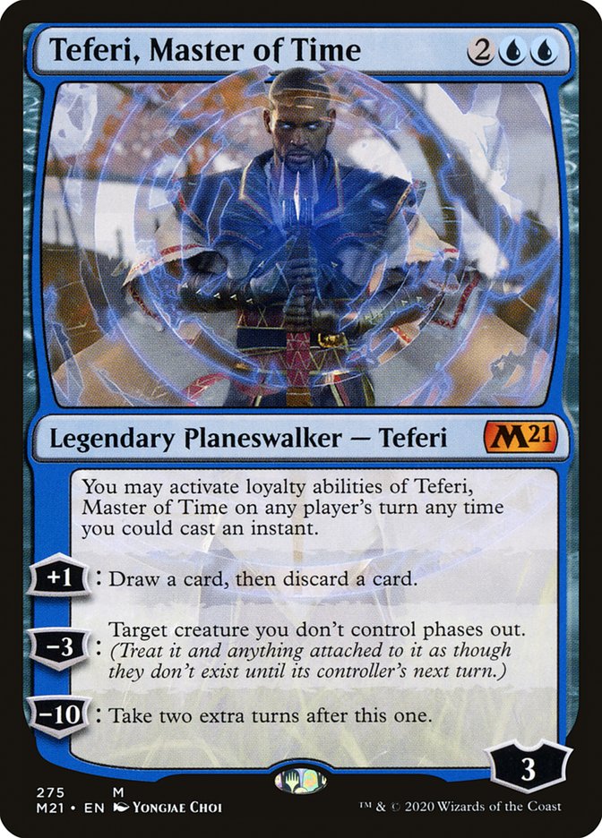 Teferi, Master of Time (275) [Core Set 2021] | Chromatic Games