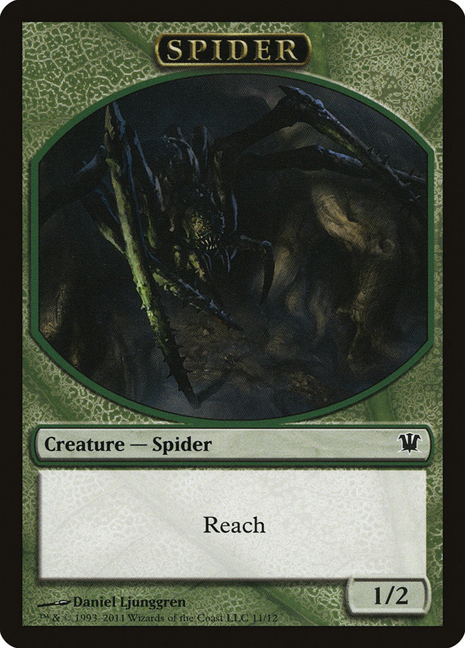 Spider Token [Innistrad Tokens] | Chromatic Games