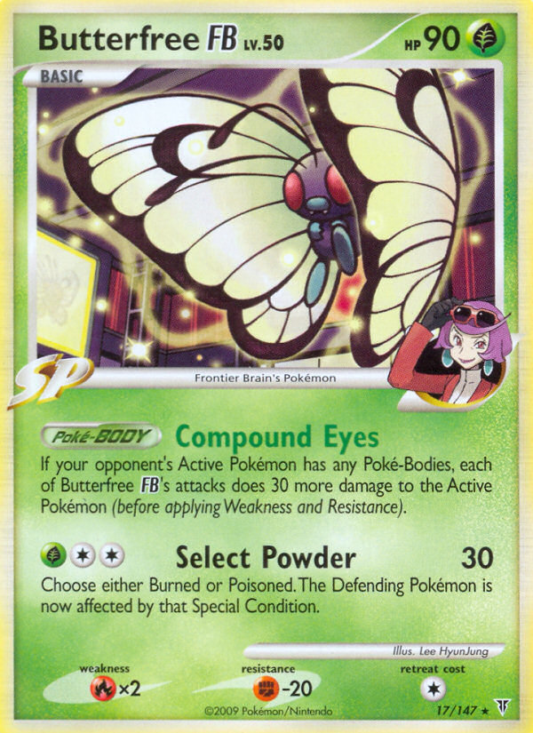 Butterfree FB (17/147) [Platinum: Supreme Victors] | Chromatic Games