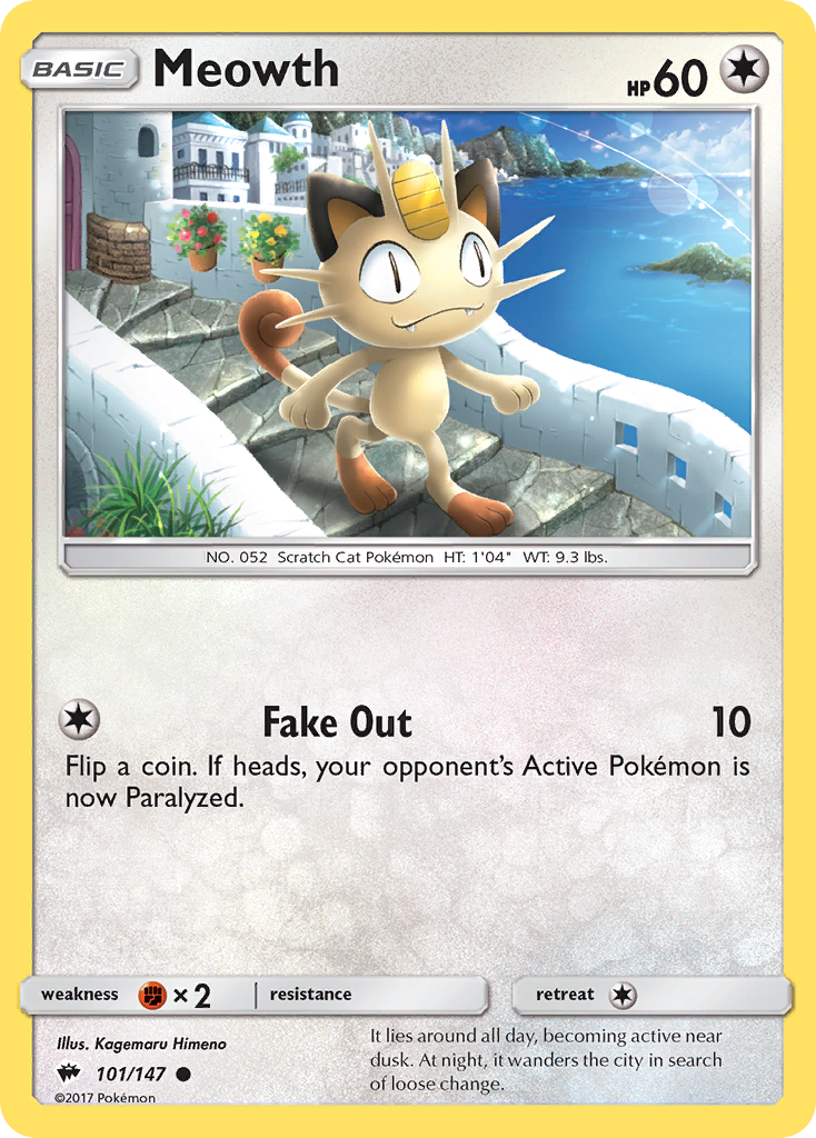 Meowth [Burning Shadows] | Chromatic Games