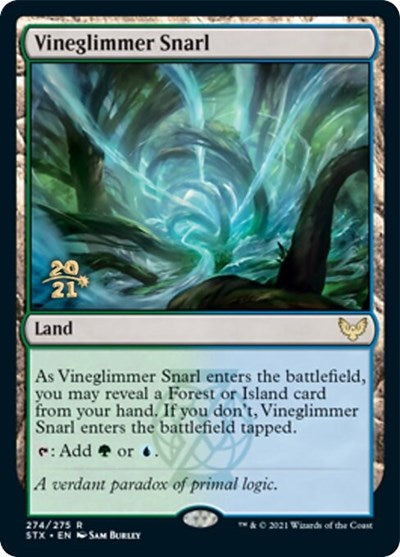 Vineglimmer Snarl [Strixhaven: School of Mages Prerelease Promos] | Chromatic Games