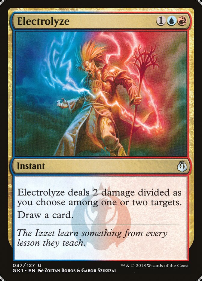 Electrolyze [Guilds of Ravnica Guild Kit] | Chromatic Games