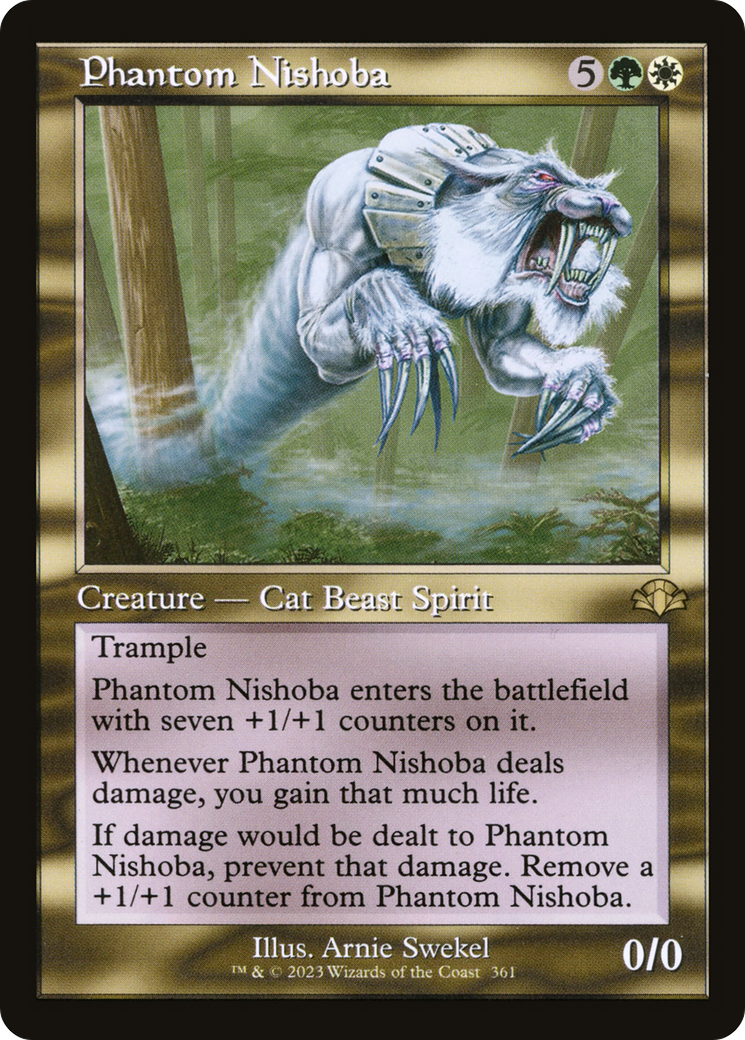 Phantom Nishoba (Retro) [Dominaria Remastered] | Chromatic Games