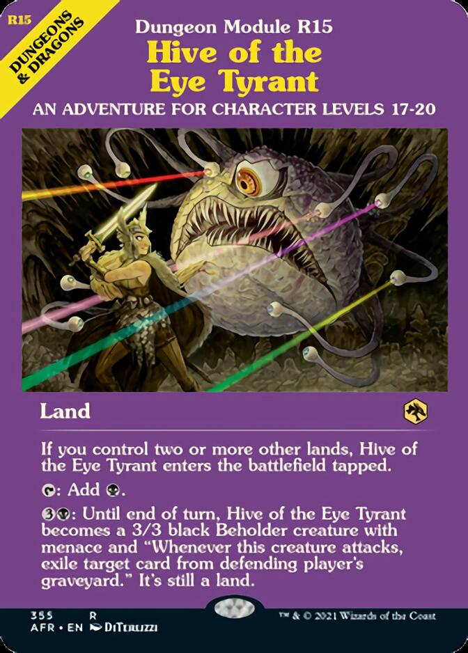 Hive of the Eye Tyrant (Dungeon Module) [Dungeons & Dragons: Adventures in the Forgotten Realms] | Chromatic Games