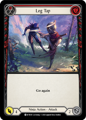 Leg Tap (Red) [U-WTR101] (Welcome to Rathe Unlimited)  Unlimited Normal | Chromatic Games
