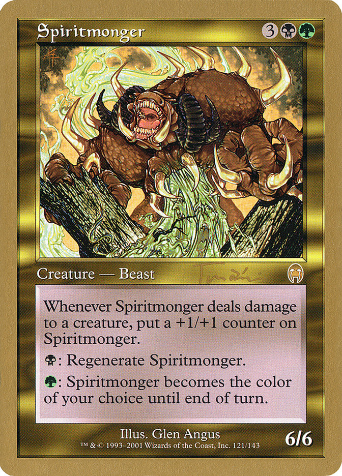 Spiritmonger (Jan Tomcani) [World Championship Decks 2001] | Chromatic Games