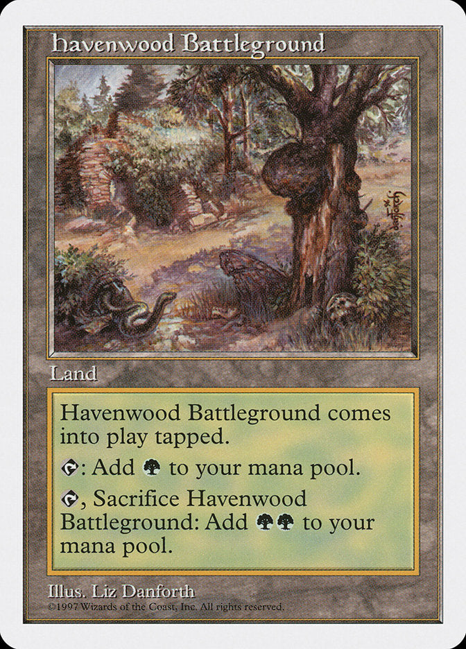 Havenwood Battleground [Fifth Edition] | Chromatic Games