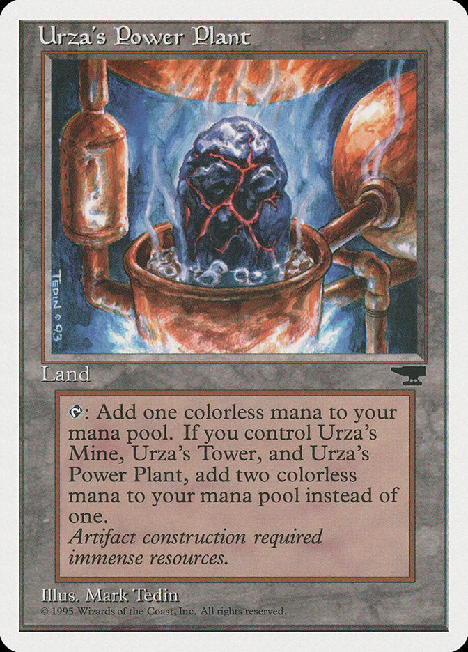 Urza's Power Plant (Boiling Rock) [Chronicles] | Chromatic Games