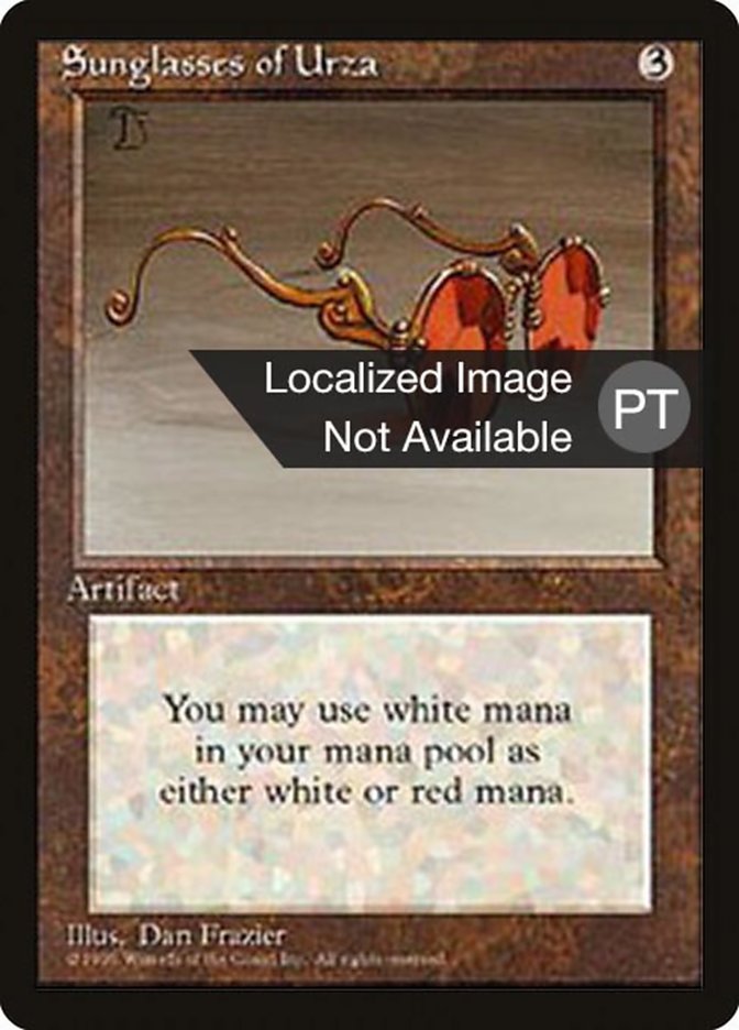 Sunglasses of Urza [Fourth Edition (Foreign Black Border)] | Chromatic Games