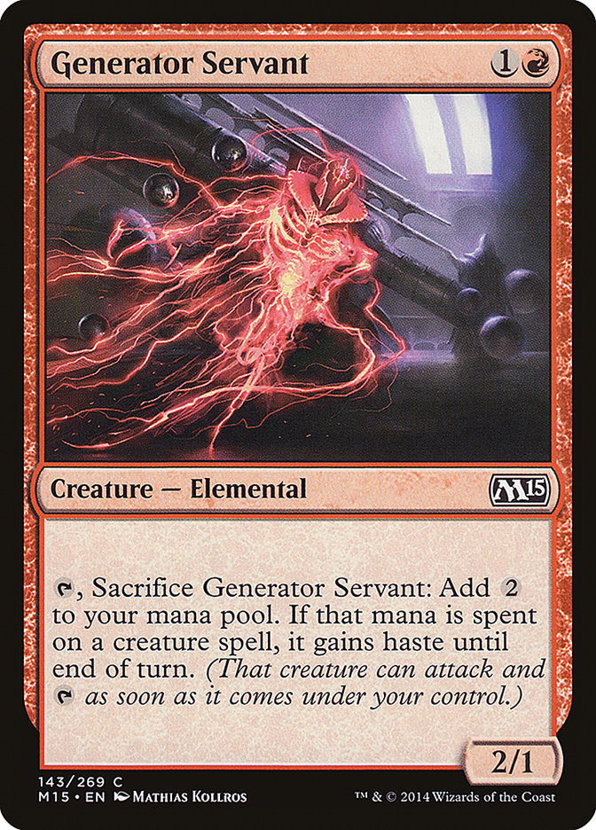 Generator Servant [Magic 2015] | Chromatic Games