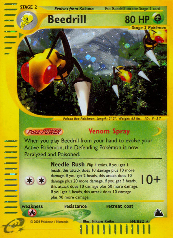 Beedrill (H4/H32) [Skyridge] | Chromatic Games