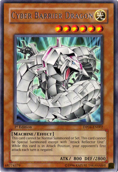 Cyber Barrier Dragon [DP04-EN002] Rare | Chromatic Games