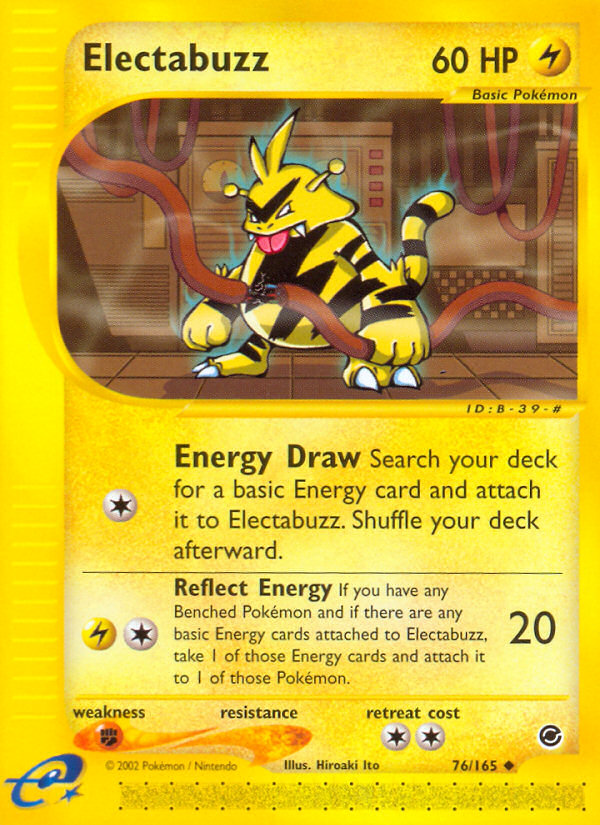 Electabuzz (76/165) [Expedition: Base Set] | Chromatic Games